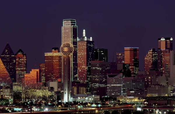 Skyline view of Downtown Houston